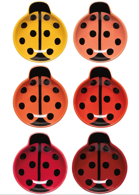 Ladybugs Pinch Bowls Set of 6