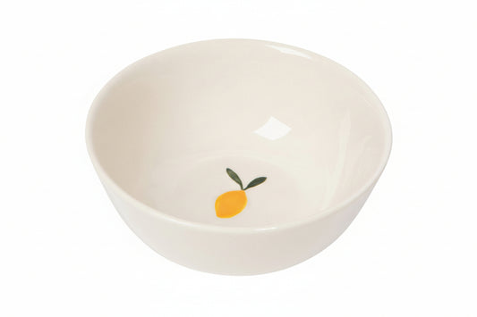 4.75 inch Lemon Embossed Bowl