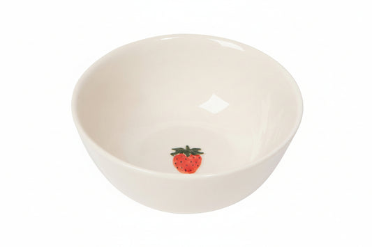 4.75 inch Strawberry Embossed Bowl