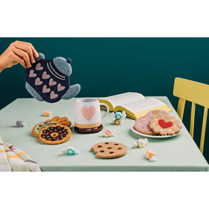 Cookies Felt Coasters Set of 4