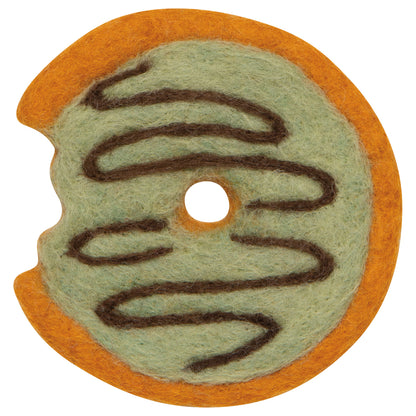 Donuts Felt Coasters Set of 4