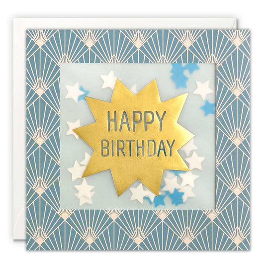 Happy Birthday Confetti Card