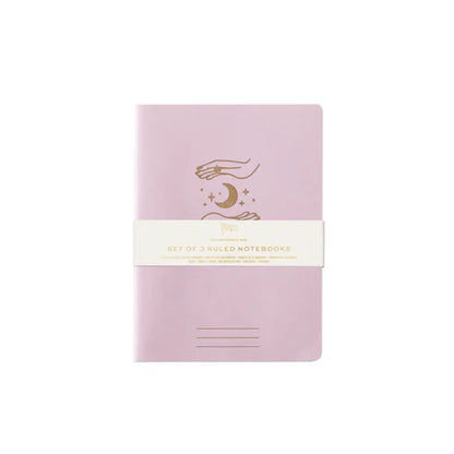 Flex Notebooks With Saddle Stitch Spine Set Of 3