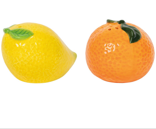 Citrus Burst Salt and Pepper Shakers