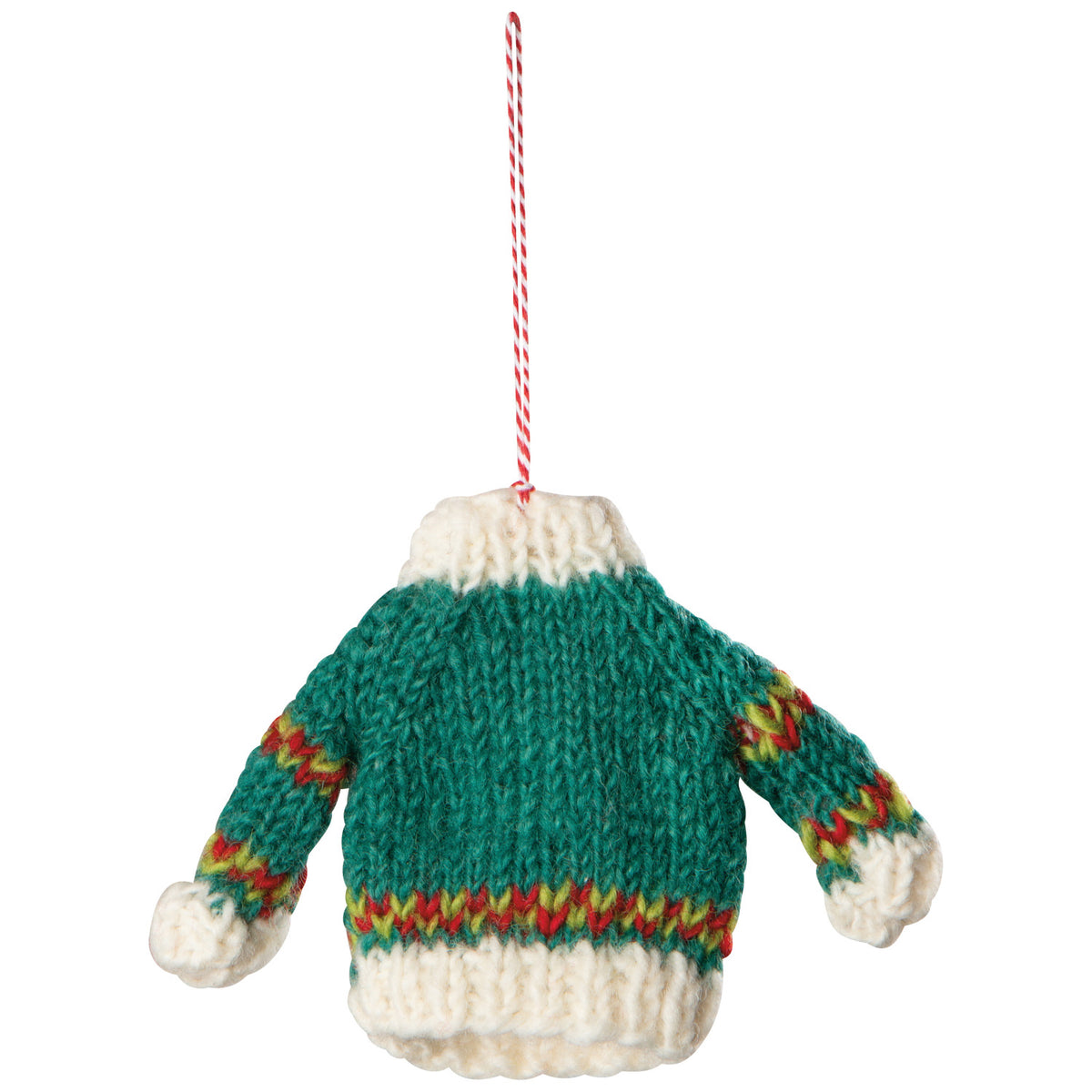 Merry Knitmas Felt Christmas Tree Ornaments