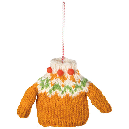 Sweater Party Felt Christmas Tree Ornaments