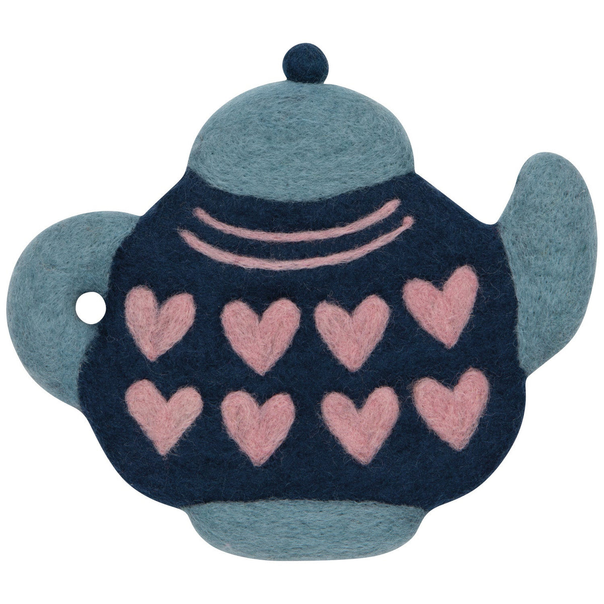 Teapot Felted Wool Trivet