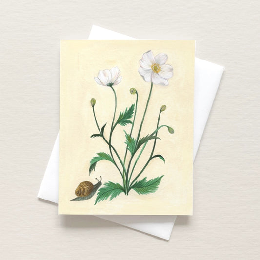 Japanese Anemones Art Card
