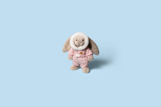 Bashful Bunny Snow Suit Plush Toy