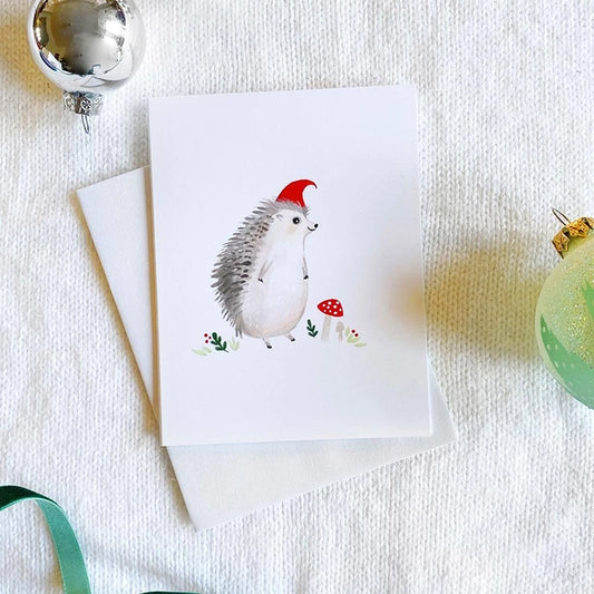 Jolly Hedgehog Card