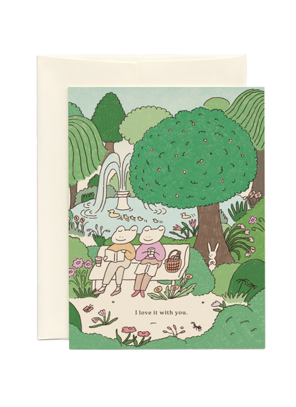 Peaceful Park Card