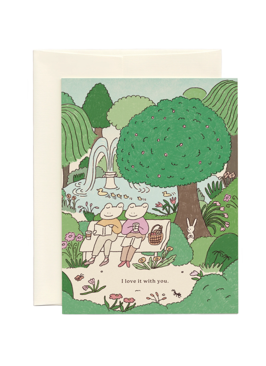 Peaceful Park Card
