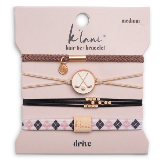 Drive Hair Tie + Bracelets