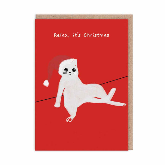 Relax It's Christmas Card
