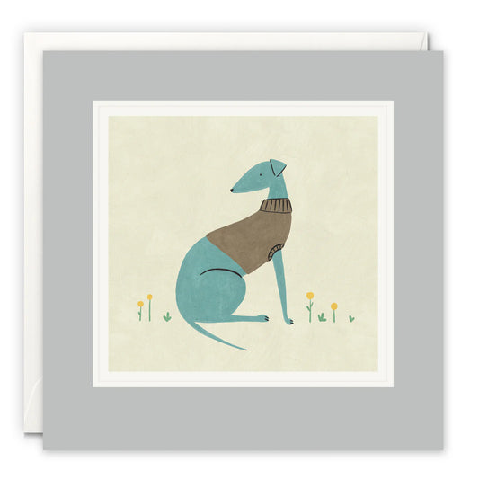 Blue Dog Art Card