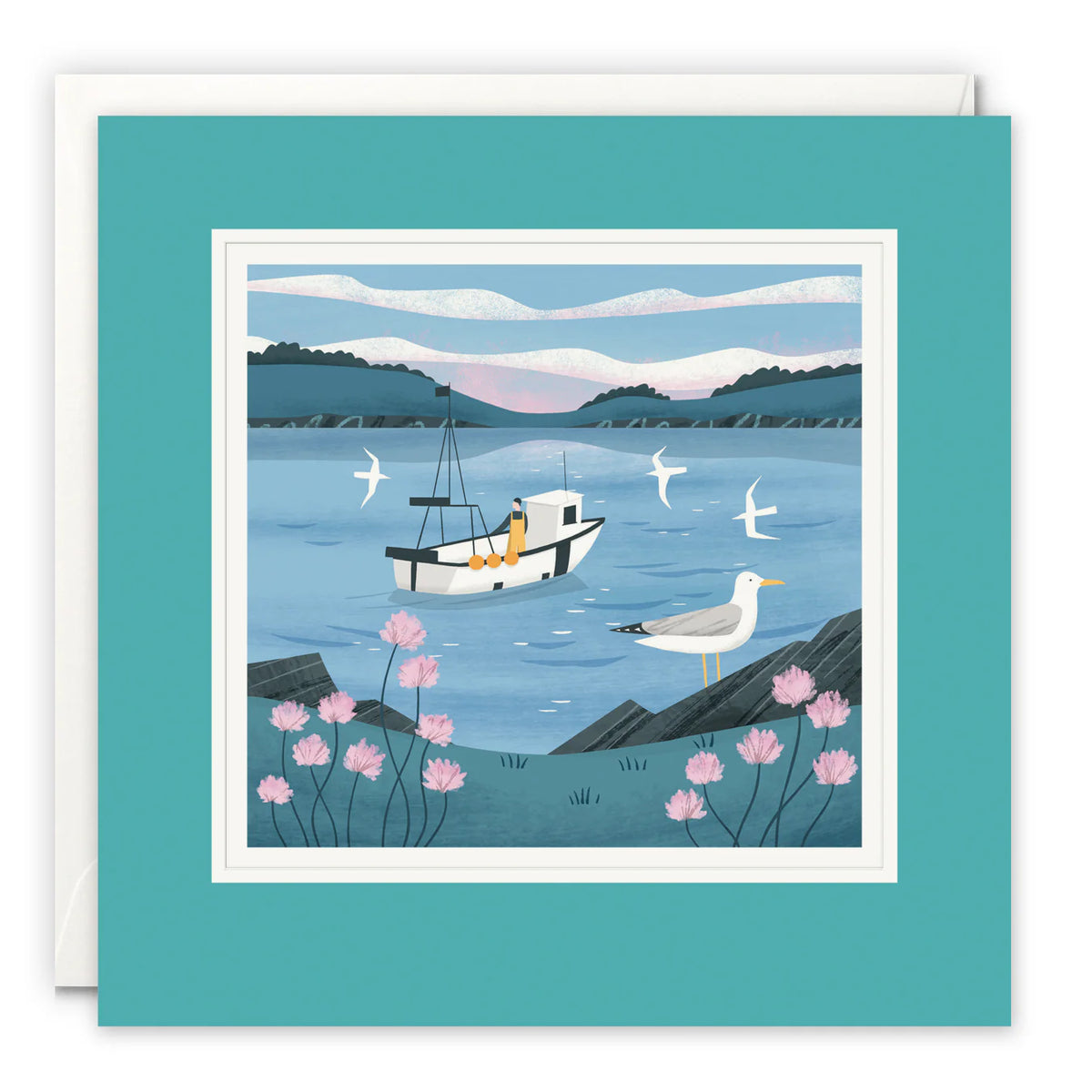 Pendennis Fishing Boat Card