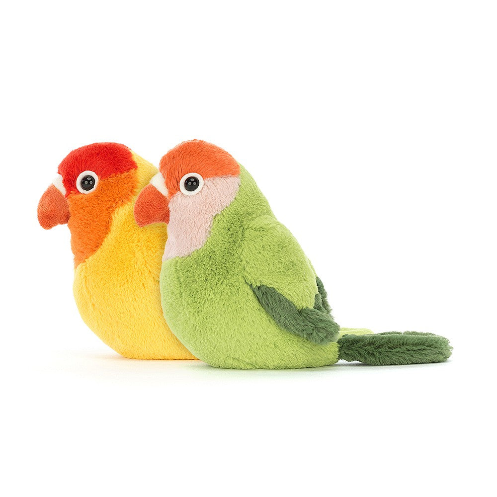 A Pair Of Lovely Lovebirds Plush Toy