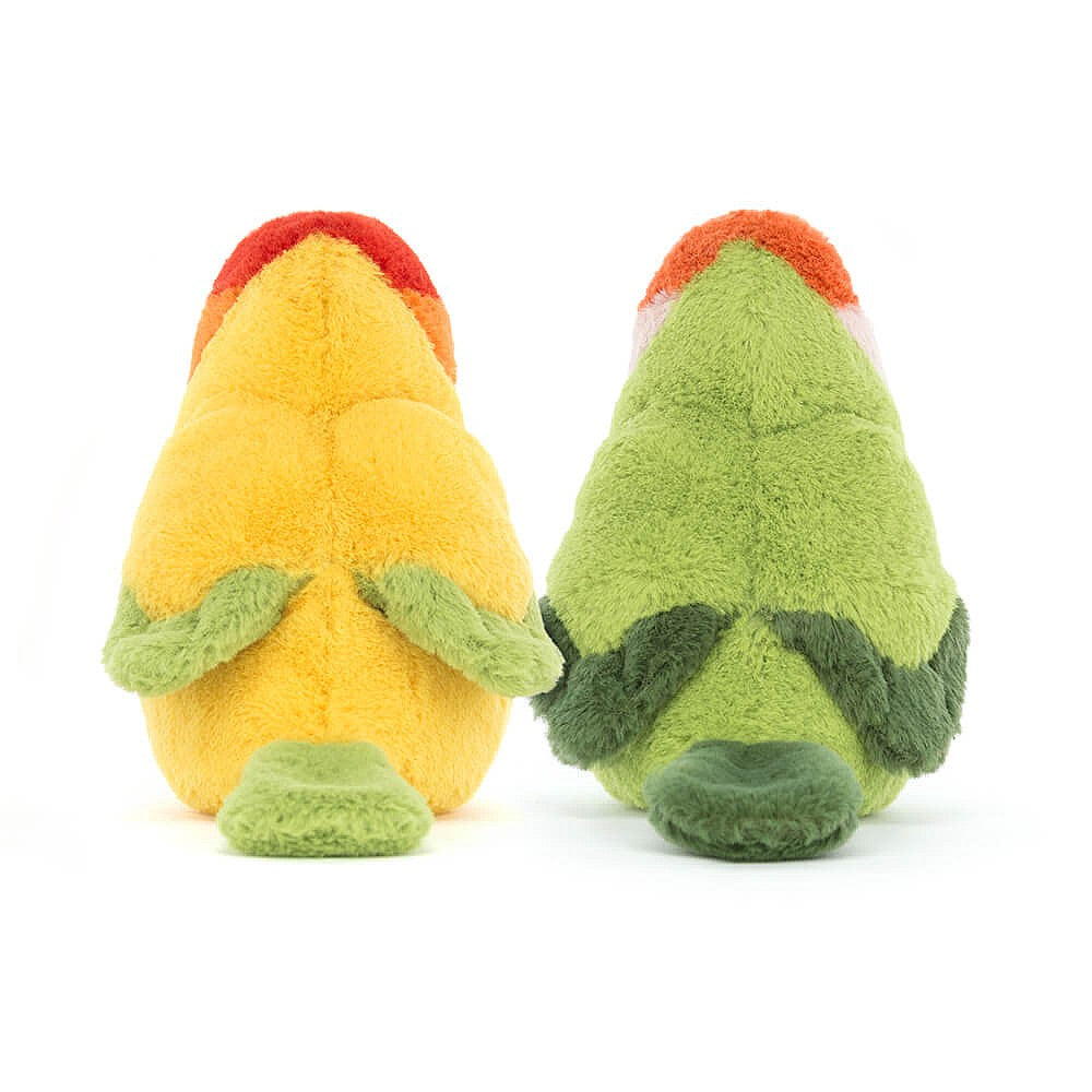 A Pair Of Lovely Lovebirds Plush Toy