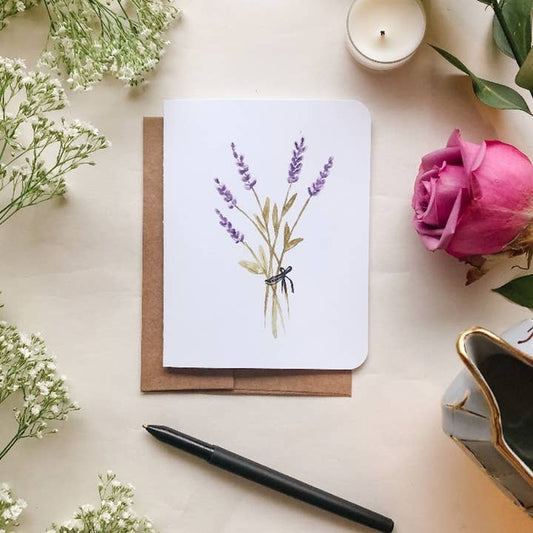 Lavender Card
