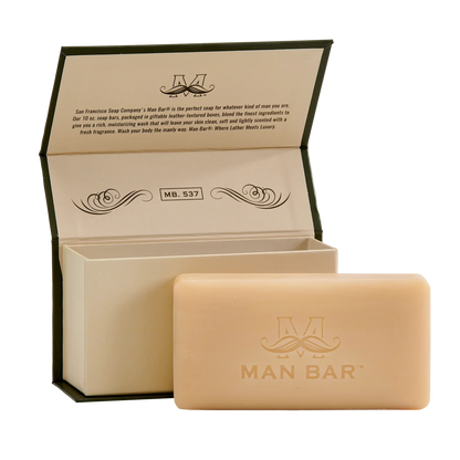 Man Bar Invigorating Bergamot Cognac Soap