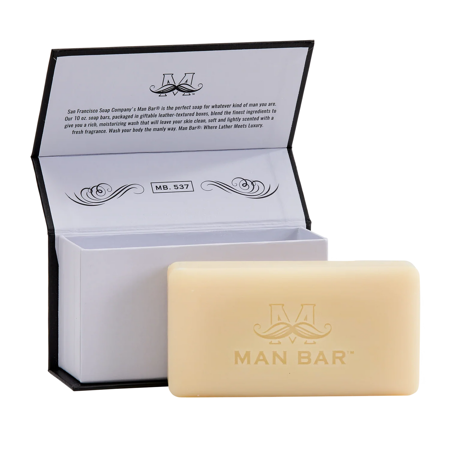 Man Bar Moisturizing Midnight Amber Soap