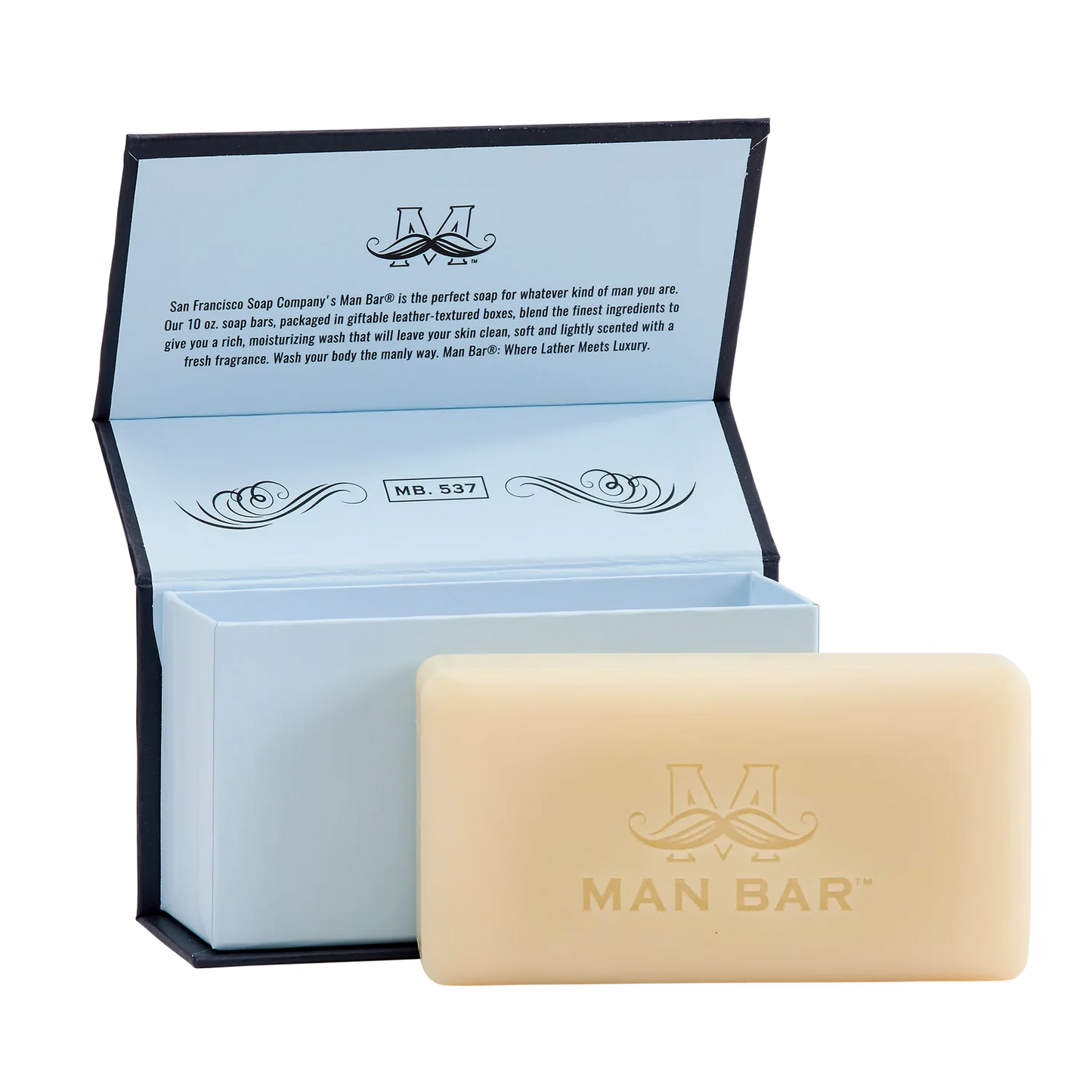 Man Bar Deep Cleansing Silver Sage & Bergamot Soap