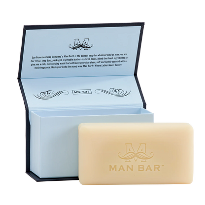 Man Bar Deep Cleansing Silver Sage & Bergamot Soap