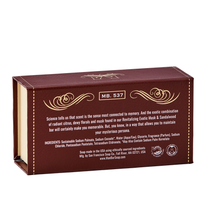 Man Bar Revitalizing Exotic Musk & Sandalwood Soap