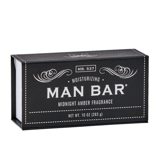 Man Bar Moisturizing Midnight Amber Soap