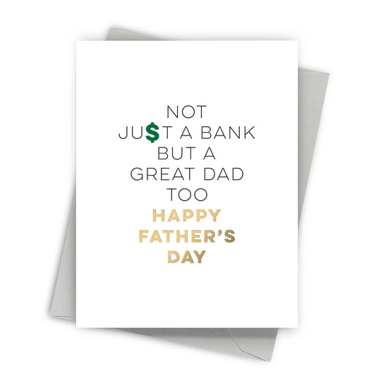 Bank Of Dad Card