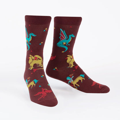 Men’s Crew Socks Beasts of Yore