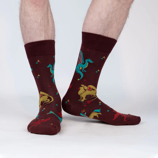 Men’s Crew Socks Beasts of Yore