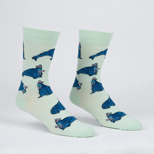 Men's Crew Socks And I Will Walrus Love You