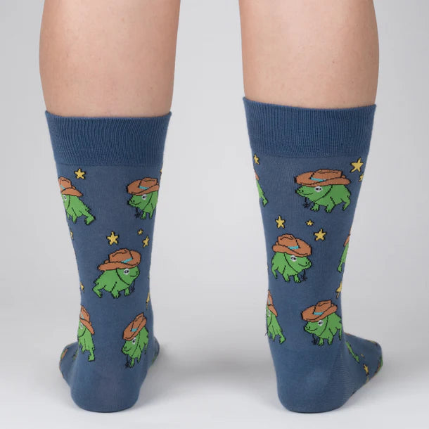 Men's Crew Socks Yee Frog!