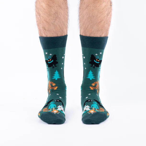 Men's Crew Socks Cryptid Society