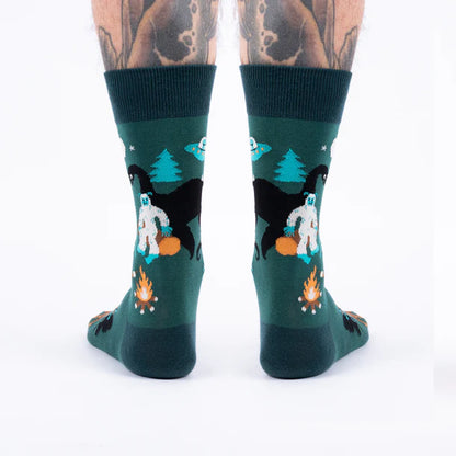 Men's Crew Socks Cryptid Society