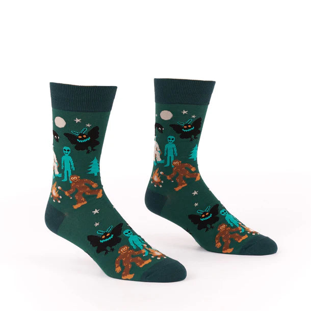 Men's Crew Socks Cryptid Society