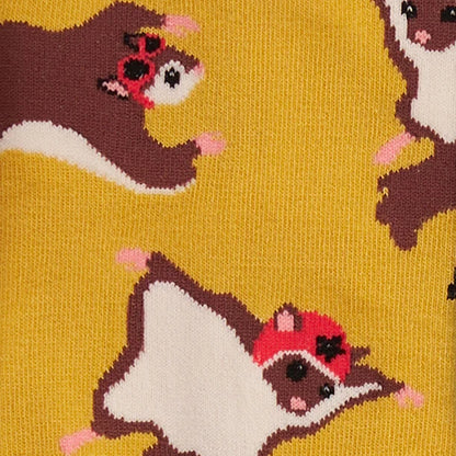 Men's Crew Socks Flying Squirrels