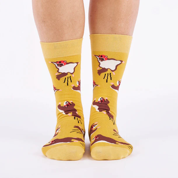 Men's Crew Socks Flying Squirrels