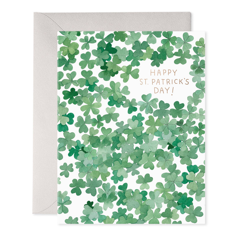 Shamrocks Greeting Card