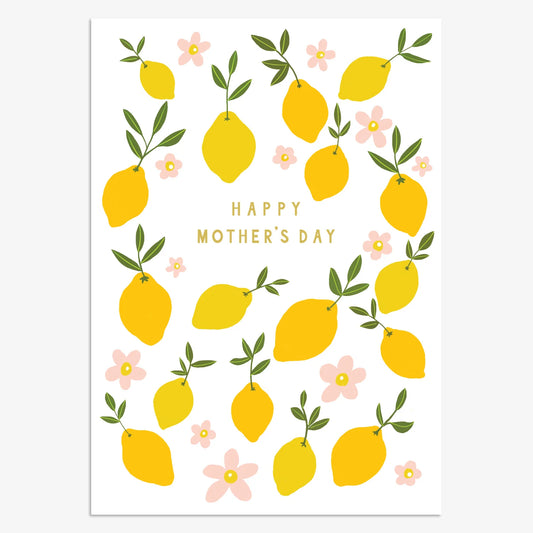 Mothers Day Lemons Card