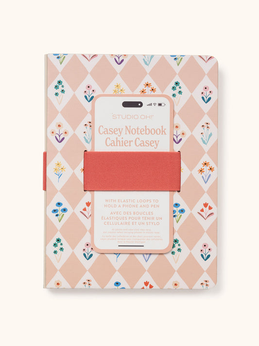 Meadow Lane Casey Notebook with Phone Loop