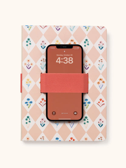 Meadow Lane Casey Notebook with Phone Loop