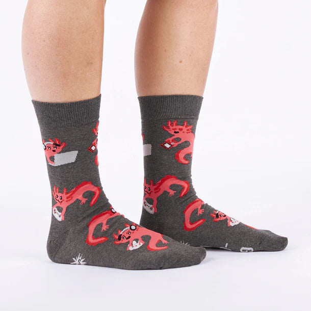 Men's Crew Socks Games-olotl