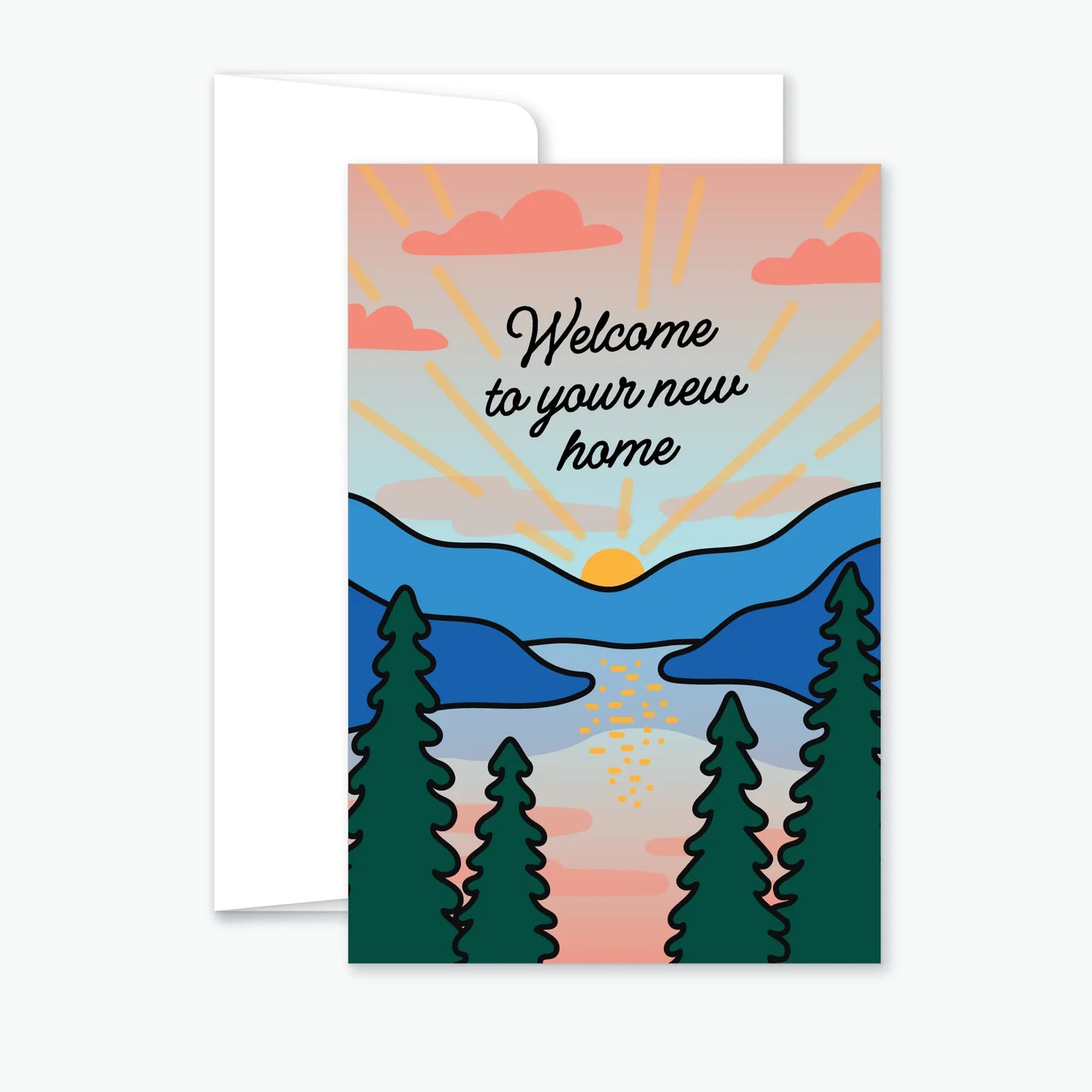 Welcome To Your New Home Greeting Card