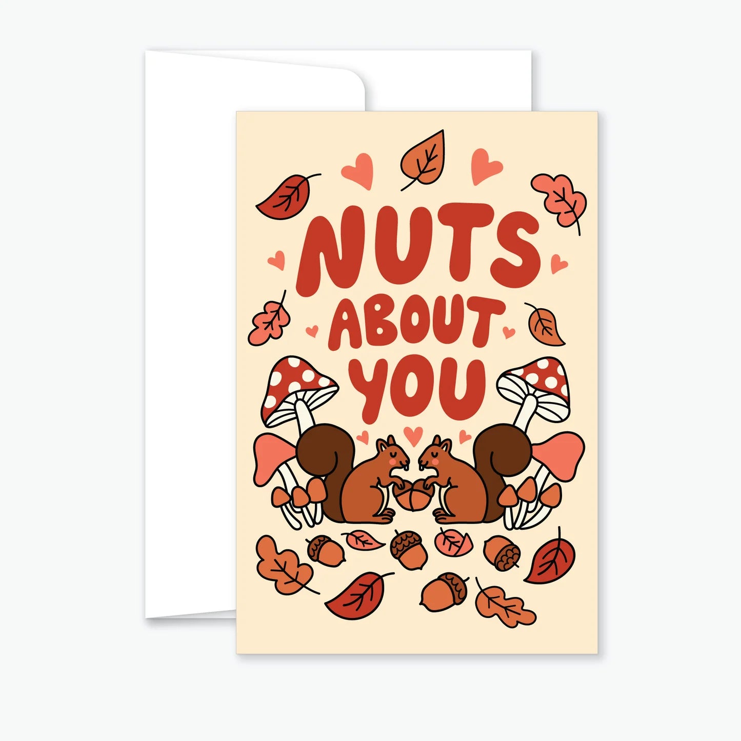 Nuts About You Greeting Card