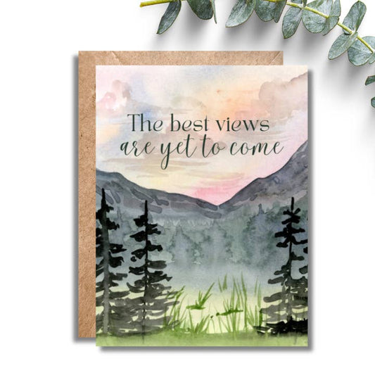 Mountain Views Card
