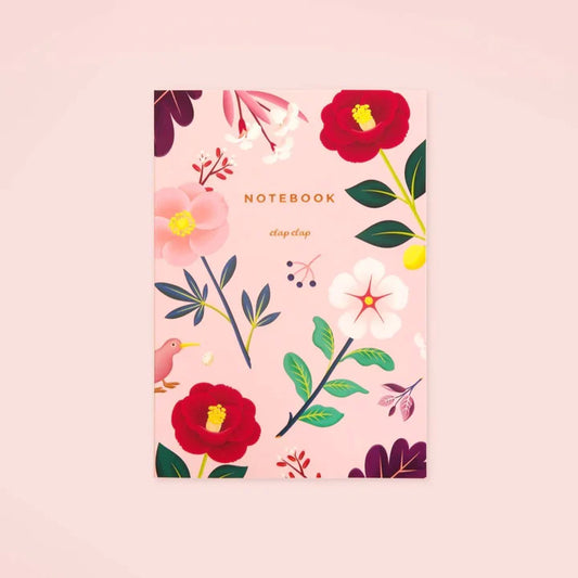 Garden Bloom Notebook Blush