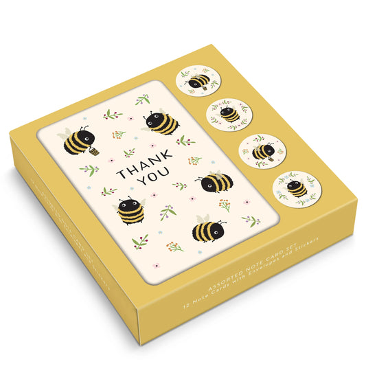 Buzzy Bees Boxed Notecards
