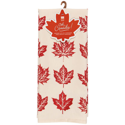 Maple Leaf Tea Towel
